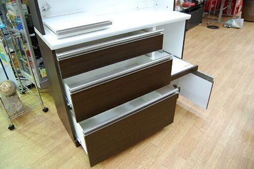 泉洋化工株式会社 レンジボード 幅118×奥50×高204cm スライドレール 