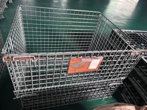 鉄カゴパレット　パレティーナ　網かご　10枚セット　中古　廃材/廃棄入れ