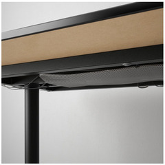 IKEA BEKANT ベカント　デスク　テーブル　黒　160 80 65cmの画像