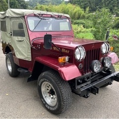 三菱 ジープ J54 4WD ディーゼル★ エンジン(4DR5)の画像