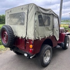 三菱 ジープ J54 4WD ディーゼル★ エンジン(4DR5)の画像