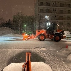団地・店舗・個人宅スポット除排雪します！