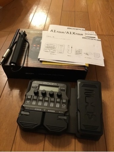 ギターマルチエフェクター zoom A1X Four 中古品