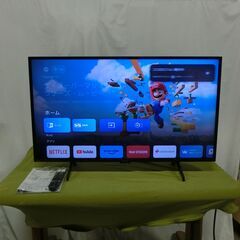 SHARP 2023年製【ほぼ未使用】AQUOS 4K 4T-C42 4K液晶テレビ 低反射パネルFL1 [42インチ] 