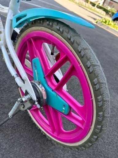 子供用18インチX-girlのブリヂストン自転車