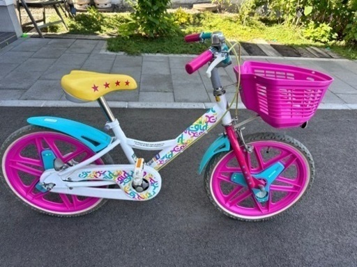 子供用18インチX-girlのブリヂストン自転車