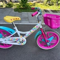 子供用18インチX-girlのブリヂストン自転車
