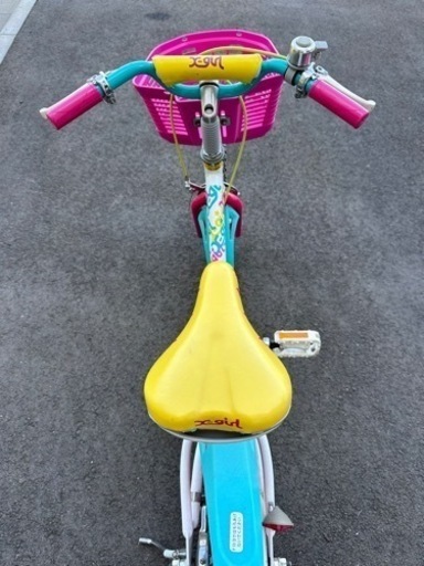 子供用18インチX-girlのブリヂストン自転車