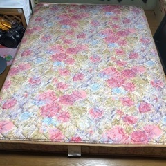 フランスベッド　マットレス　ダブルベッド
