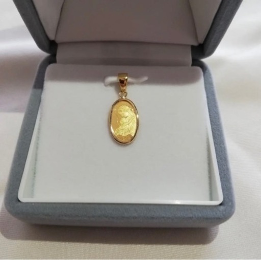 純金 マリア ペンダントトップ スイスパンプ社製 マリアコイン 総重量
