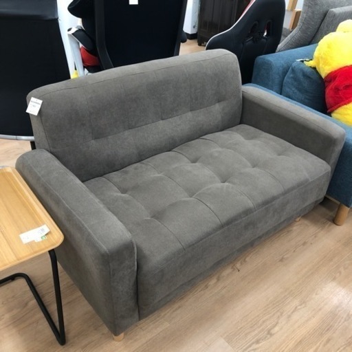 2人掛けソファー ブラウン【トレファク上福岡】