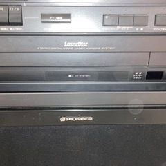 PIONEER パイオニア　コンバチブル　レーザーディスク プレイヤー カラオケセット　の画像