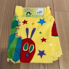 【未使用】はらぺこあおむし　フェイスタオル（2枚）