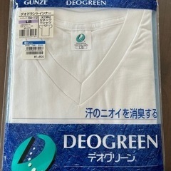 新品！汗のニオイを消臭するTシャツデオグリーン3枚セット！