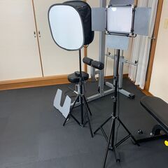 撮影用照明器具2台セット