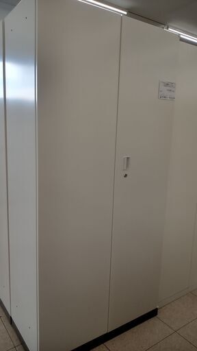 ★ジモティ割あり★  キャビネット 白 H185×D45×W89.5 クリーニング済み TJ1880