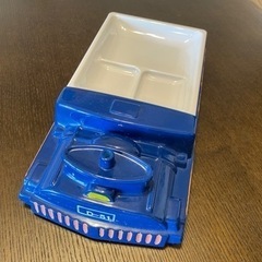 【美品】ニイミ洋食器店 メラミンお子様ランチ皿 D-51 ブルーの画像