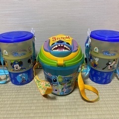 ディズニーポップコーンバケット　3点