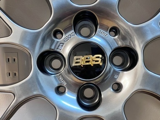 美品！BBS鍛造ホイール17インチ+ REGNO GR-XⅡ 215/55R17 （3820）製造タイヤ　バリ山