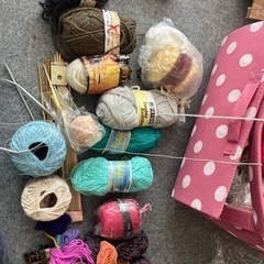 手芸用品　毛糸色々