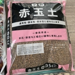 オーニング、多肉植物の土、赤玉土、鉢底石、ポットの画像