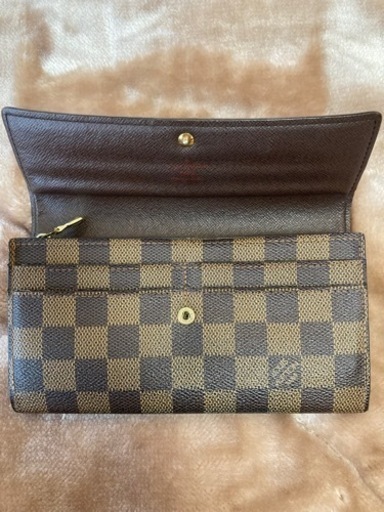 LOUIS VUITTONルイヴィトン ポルトフォイユサラ ダミエ 長財布