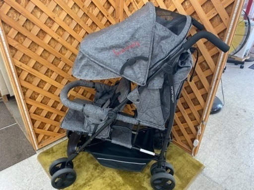 【愛品館 江戸川店】キンダーワゴンDUOシティ HOP2人乗りベビーカー 2021年製 ID:110-024250-007