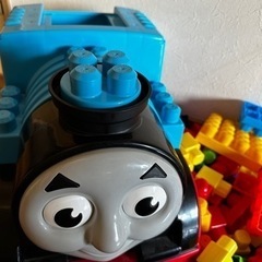 トーマスのメガブロックセットの画像