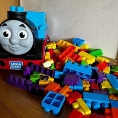 トーマスのメガブロックセットの画像