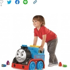 トーマスのメガブロックセットの画像