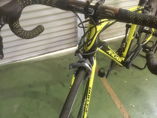 ロードバイク入門ANCHOR ELITE アンカー エリート RL8 フレームサイズ 460 BONTRAGER ホイール ULTEGRA ブレーキ