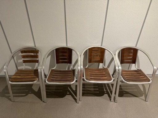 【DULTON ダルトン】カフェチェアウッド