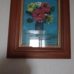 油絵額入り