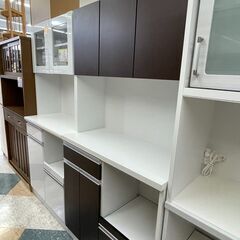 ?3面レンジボード ?定価￥29,800? 落ち着いたダークブラウンカラー お部屋に合わせやすいです?174