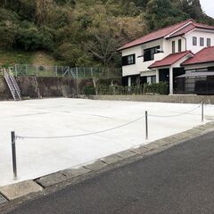 ★値下げ★宮崎県日南市の土地の賃貸募集。コンクリ施工済の約300平米の更地。事業用地や駐車場用地など。 - 日南市