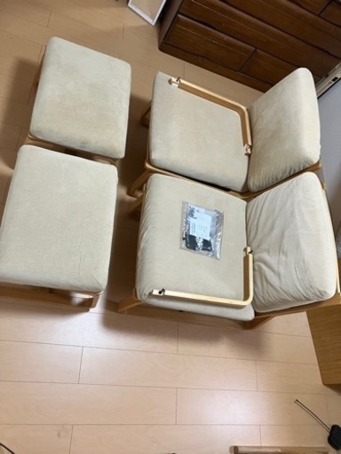 お値下げしました。 無印良品 ダイニングテーブルセット 美品