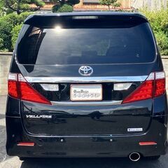 【トヨタ ヴェルファイア 2.4Z】BluetoothAudio 両側電動スライドドア 後席モニター HDDナビ ドライブレコーダー ETC 人気のブラックの画像