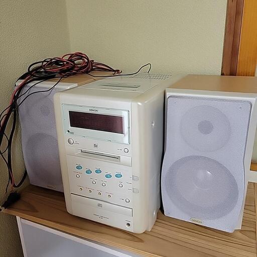 最終値引きします。終了間近。CDMDデッキ　　DENON　10月中
