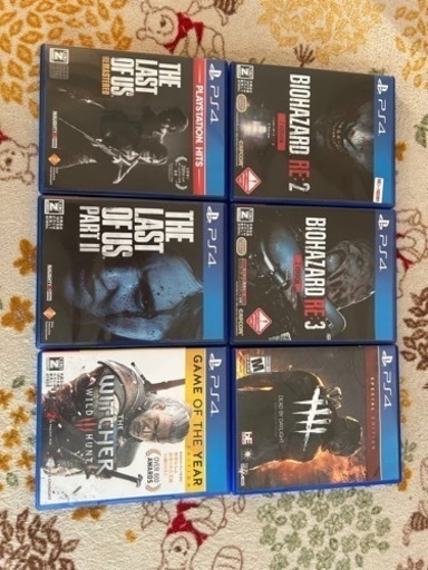 PS4ソフト　6セット