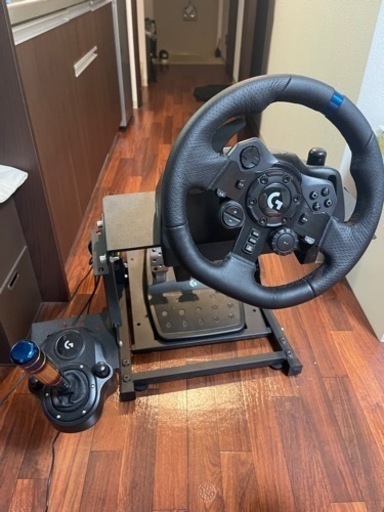 ハンコン　G923＋シフター 台付き