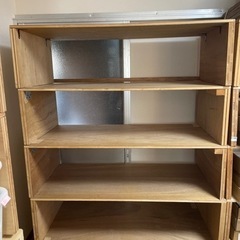 手作り木の棚4個セット