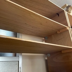 手作り木の棚4個セットの画像