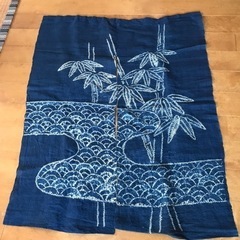 値下げ　　暖簾　和風　リネン　