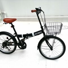 美品　ARCHNESS 206-1B 折りたたみ自転車 20インチ 6段変速の画像