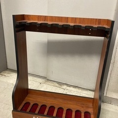 【値下げしました】木製ガンラック　エアガン、電動ガン立て　組立済み