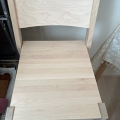 IKEA NORRAKER ノッルオーケル　バースツール　背もたれ付の画像