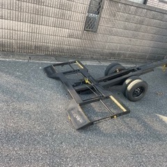 トレッカー　レッカー　トレーラーの画像