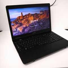 【お渡し済み】②東芝 Windows10 15.6型ノートPC【...