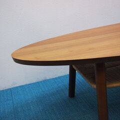 IKEA コーヒーテーブル  ウォールナット材突き板 STOCKHOLM ストックホルム センターテーブル (IA20)の画像