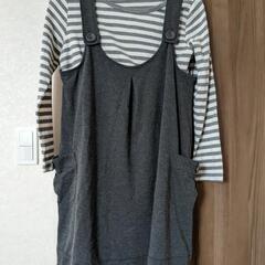 【未使用】秋春用授乳服Ｌサイズ(授乳口付き)の画像